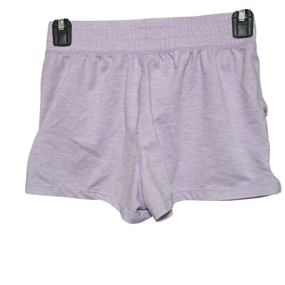 90 Degree By‎ Reflex Girls Lavender Athletic Shorts Size M (10) Drawstring